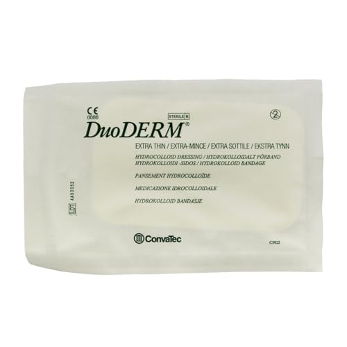 Duoderm Extra Thin 5cm x 10cm x3 Hydrocolloid Dressings Pressure Wounds