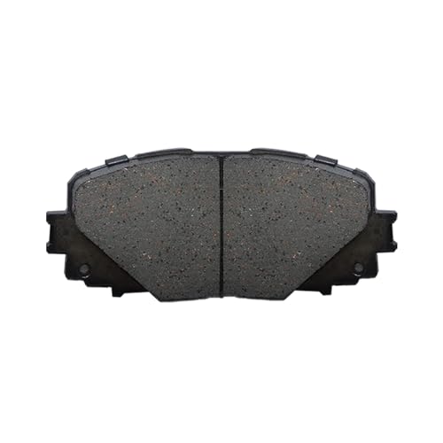 Image of Detroit Axle - Front Brake Pads for 2012-2018 Toyota Yaris [Rear Disc] | Ceramic Brake Pads w /Hardware 2013 2014 2015 2016 2017 Replacement
