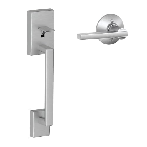Image of SCHLAGE FE285 CEN 626 LAT Century Handleset, Lower Half with Latitude Lever, Satin Chrome