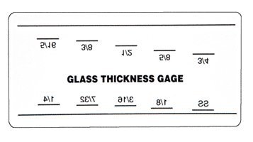 CRL Glass Thickness Gauge