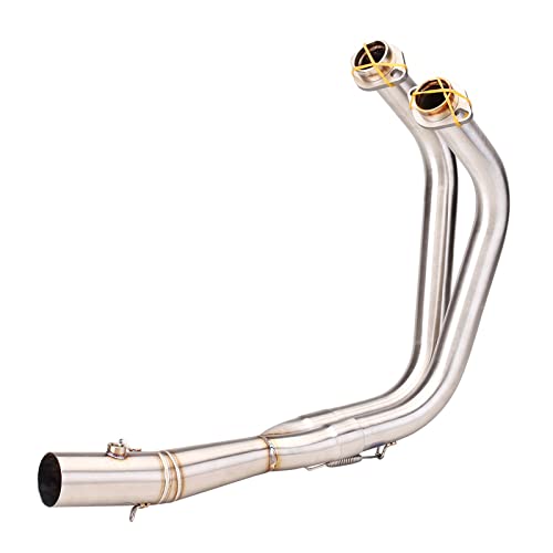 WEHOMY Motocicleta Tubo Escape Silenciador Escape para para Vulcan para S650 para 650s para 650 S para VN650 Tubo Escape Delantero Modificado Silenciador Codo