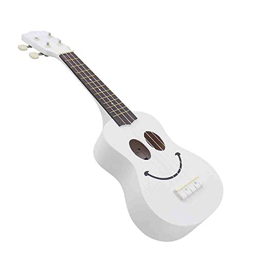 Ukulélé 21 pouces complet Sapele sourire blanc Instrument de musique hawaïen pour garçons, filles, enfants, débutants… - Les Beatles, Paul McCartney, John Lennon, RIngo Starr, George Harrison Ukulélé 21 pouces complet Sapele sourire blanc Instrument de musique hawaïen pour garçons, filles, enfants, débutants… – Image 4