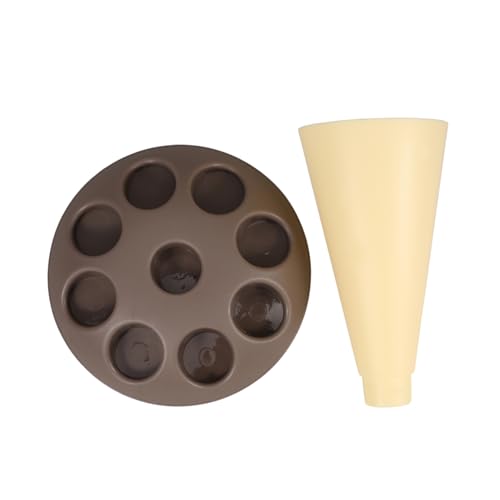 Hemobllo Soporte para boquillas decorativas estante para bolsas de glaseado soporte para mangas pasteleras soporte para manga pastelera para llenado soporte para boca de flores páginas