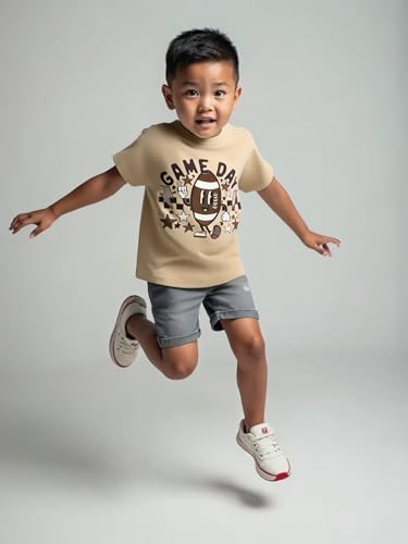 Image of Unique Baby Boys Toddlers Short Sleeve Regular Fit Graphic T-Shirt