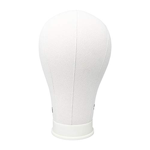 STUDIO LIMITED Wig Display PU Mannequin Polyurethane Canvas Block Head, Wig Display