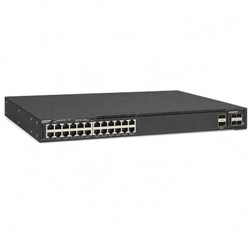 Image of Ruckus ICX7550-24 Managed Switch, 24x 10 /100 /1000 Mbps RJ-45, 2x 40GbE QSFP+ + Modular Expansion Slot Uplinks, Dual Hot-Swap PSU - Stackable Campus Switch, 40 /100G Uplinks, Multigigabit PoE++ Ready