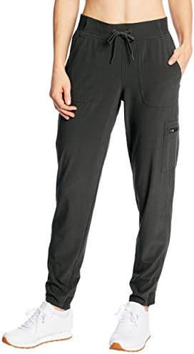 C9 Champion womens Woven Training Track Pants, Ebony, Medium US