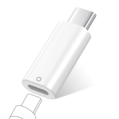 Ya en manzanajugosa.com: APKLVSR Adaptador de carga USB-C para tableta lápiz compatible con Apple Pencil 1ª generación – Carga y emparejamiento Bluetooth para iPad de 10ª generación [certificado MFI]