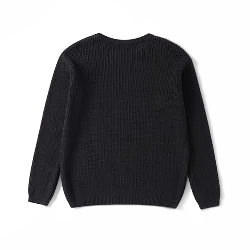 Mommy and Me Matching Sweaters Ribbed Knit Long Sleeve Heart Print Pullover Tops Family Valentine's Day Clothes3