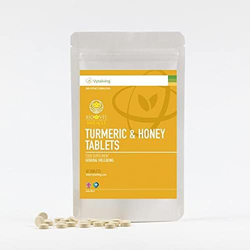 VYTALIVING Biovit Turmeric & Honey 2500mg - Joint Care Supplements - Turmeric Supplements - Immunity Booster - Joint Relief | 60 Tablets