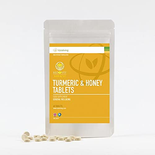VYTALIVING Biovit Turmeric & Honey 2500mg - Joint Care Supplements - Turmeric Supplements - Immunity Booster - Joint Relief | 60 Tablets