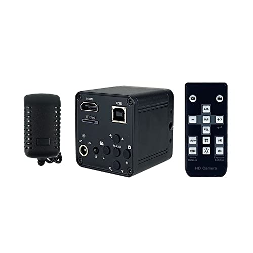 顕微鏡観察 フル HD 1080P 60FPS 2K 3800W 38MP HDMI USB 産業用電子デジタル ビデオ顕微鏡カメラ(38MP Camera)