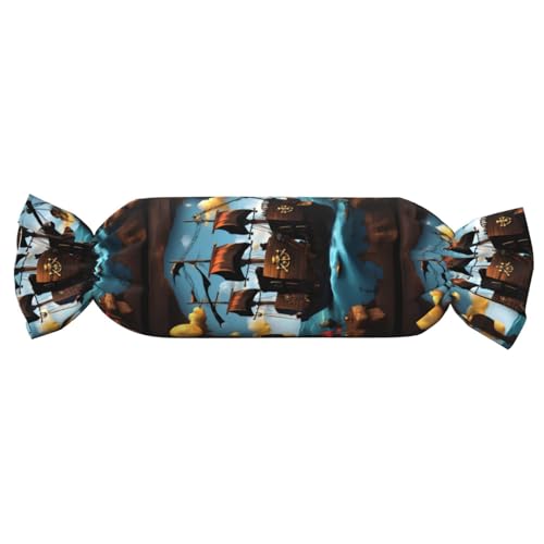 Almohada de espuma viscoelástica negra 62 cm x 25 cm