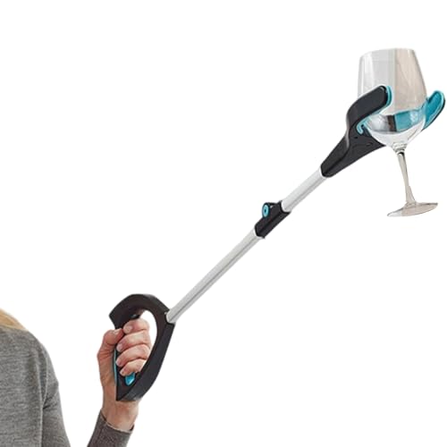PhnkjGh Grabber Attrape Objets | Pince Ramassage avec Lumière et Pliable - Ramasse-Déchets pour Hommes Handicapés Femmes Enceintes et Extérieur Maison Jardin Marche