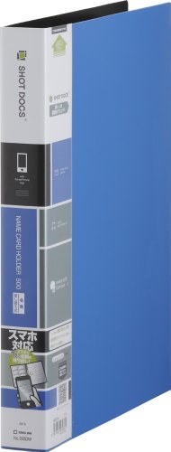 Amazon.co.jp: キングジム 名刺ホルダー ショットドックス 差替式 500