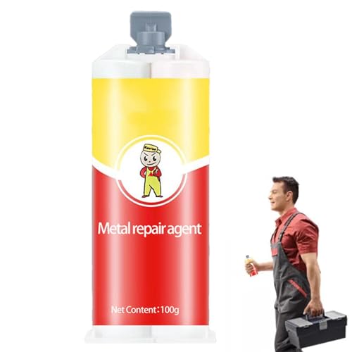 Adhesivo para metales: uso universal, resistente al agua, de secado rápido y resistente al calor, adhesivo metálico de alta resistencia, para vidrio, cerámica, acero inoxidable, madera, se puede