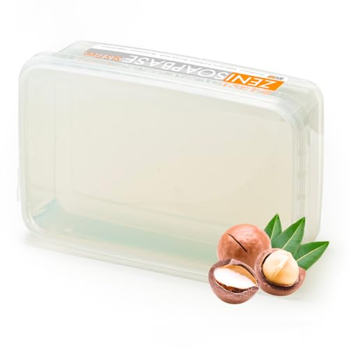 Base de jabón con manteca de karité transparente 1 kg sin SLS. Fabricar jabones artesanales