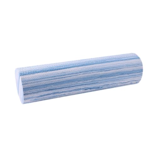 kowaku Exercise Foam Roller EVA Foam Roller Length 45cm Soft Pilates Foam Roller for Core Exercise Pilates Athlete, Blue