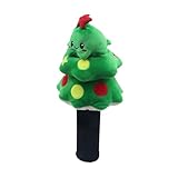 Golfschläger-Kopfbezüge – Weihnachtsbezüge für Holz und Eisen, Plüschschutz für Hybrid Mallet | für den täglichen Gebrauch, praktisches Turnier im Freien