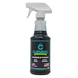 Clenzoil Marine & Tackle - Fishing Gear Oil Lubricant - for Fishing Reels, Boat Motors, Downriggers & More - Easily Oil Applicator - 16 oz Trigger Spray