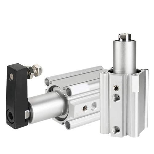 Cylindre pneumatique à rotation de 90 degrés MKB50X10 vertical pour guidage d'usine