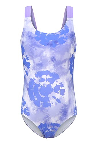 Girls One Piece Swimsuits Tie Dye Bathing Suit Hawaiian Summer