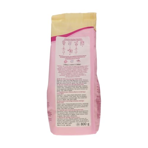 FunCakes Mix für Schweizer Baiser Buttercreme: Einfach zu verwenden, cremig, perfekt zum Dekorieren, Abdecken und Füllen von Kuchen, Belag auf Cupcakes. 800 g.