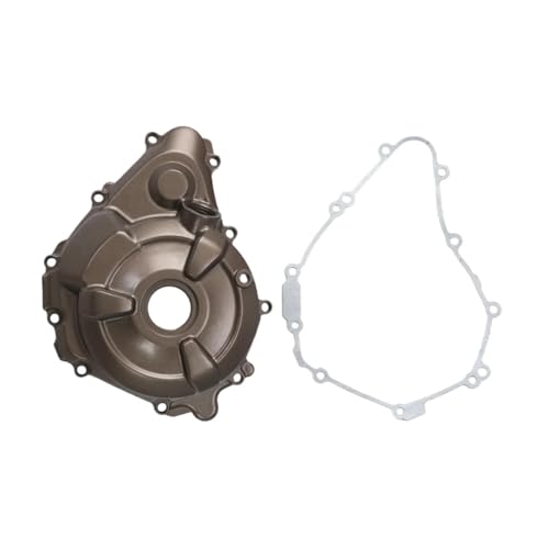 Couvercle de stator FZ07 en alu brossé pour protéger votre carter moteur de moto de 2015 à 2017