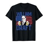 ウィリアム・ドラフト 7月4日飲酒大統領ウィリアム・タフト Tシャツ