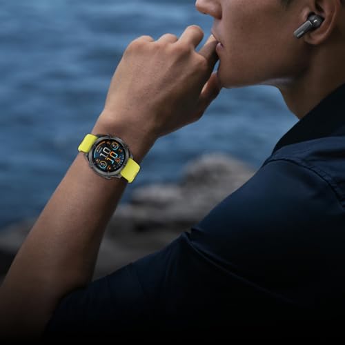 CFXHWZH Silikonowa bransoletka kompatybilna z Garmin Fenix 8/8 Pro 47 mm / Fenix 7 / 7pro / 6 / 6 pro / 5 Plus, 22 mm Quickfit do tactix 8 / Quatix 8 47 mm / Descent G2 / Forerunner 970/965/955