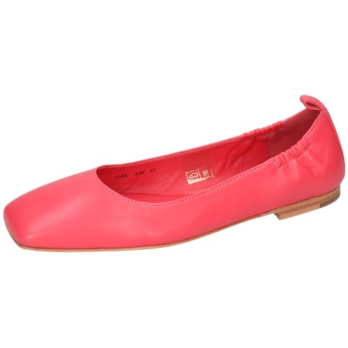 Melvin & Hamilton Livia 3, Balletto Piatto Donna, Rosso, 38 EU