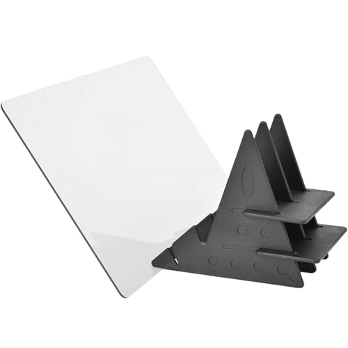 FrostyFlair DIY Tablero de Proyección, Proyector de Dibujo 20x13cm para Niños, Dibujo y Calco con Luz, Proyector Artístico para Niños, Bosquejar y Pintar