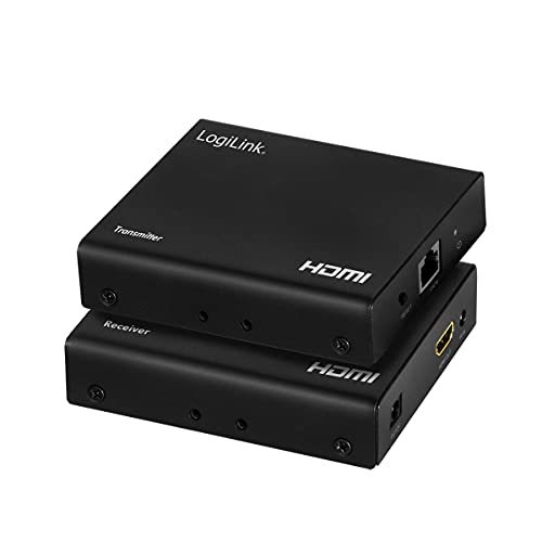 LogiLink HD0030 - HDMI-Extender/Splitter-Set Over LAN, 1x2-Port, 70m, 4K/60 Hz