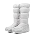 Femmes Bottes Chaudes Automne Hiver Durable Chaud En Peluche Zip Bottes D'hiver Fête En Plein Air Confortable Mi-mollet Bottes De Neige