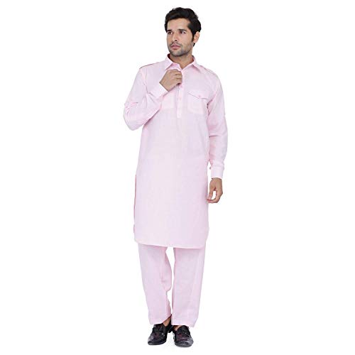 Image of Royal Kurta Men's Cotton Pathani Suit