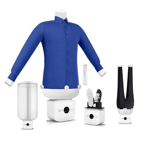 Máquina de planchar automática manos libres, plancha de vapor ajustable con función de planchado rápido, tanque de aromaterapia integrado para camisa eficiente, pantalones y cuidado de faldas