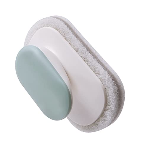 FONDOTIN Brosse de Nettoyage Ergonomique Résistante pour Cuisine et Salle de Bain Brosse à Récurer Polyvalente pour Surfaces Carrelées Plans de Travail et Sols Durable et Rayures Poignée