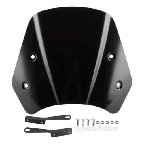 Pare-brise moto universel pour protection de phare 5-7 pouces