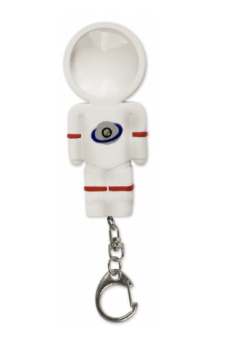 Kikkerland Spaceman Magnifier with LED Light (MG42)