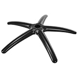 Frassie 28 Inch Heavy Duty Office Gaming Chair Metal Base Replacement Part, Wide Legs Computer Desk Chair Base