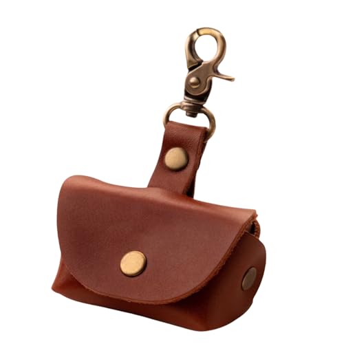 頑丈な革の多用途の小さなリング収納ボックス、婚約や記念日の結婚指輪ホルダーに適したファッション装飾