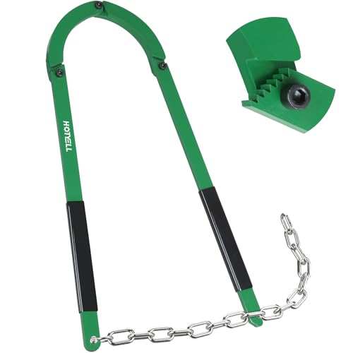 HOTYELL Fence Wire Fixer, Heavy Duty Fence Stretcher Repair Tool Made of High-Carbon Steel, Wire Tightener as Fencing Tool for Barbed, Plain or Electric Wire in Farm, Ranch or Garden (Green)