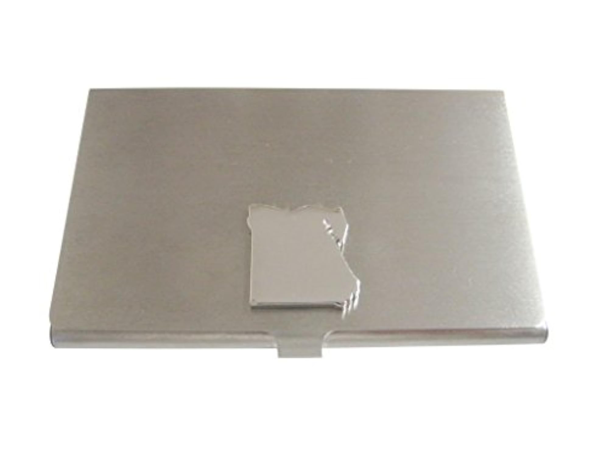 Egypt Map Shape Business Card Holder
