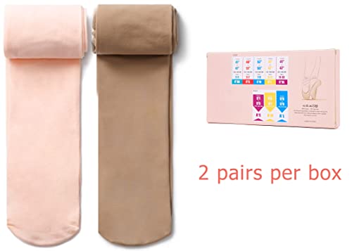 Image of danswan Ballet Dance Tights Footed Ballet Legging Stocking for Girls Students Practice (Kids /Women /Toddler)