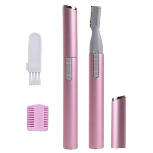 Mini Depilador Elétrico Sobrancelhas Feminino Aparador de Pelos Portátil Buço Nariz Virilha Axila Pescoço Barbeador de Precisão Premium eTizzaShop