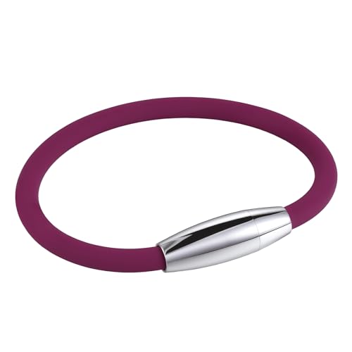 The Wellness Factor Biofield Vertigo Relief Bracelet - (Medium Berry)