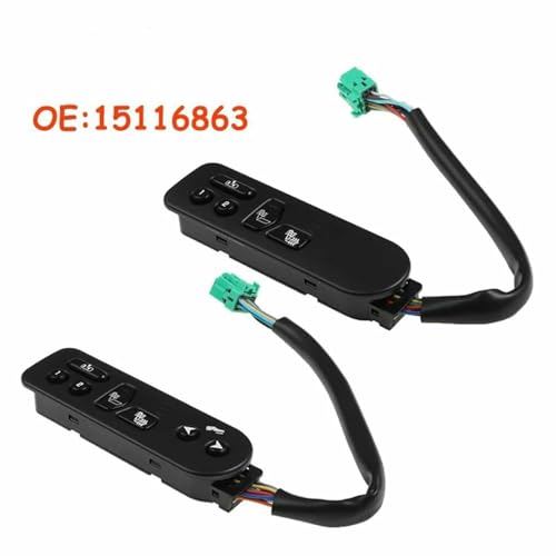 Interrupteur de commande de siège pour Silverado et Sierra 2003-2006 bouton réglage 15116863 - 4