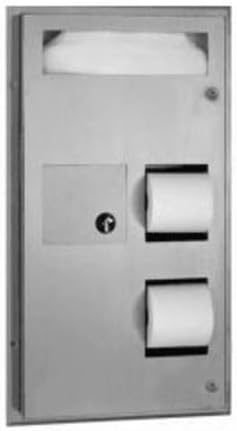Bobrick - B-357 - ClassicSeries Cover, Napkin Disposal and Toilet Paper Dispenser