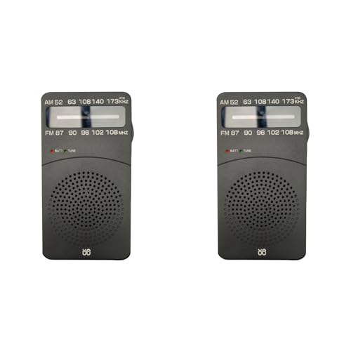 Mini Radio Portable FM AM J-166 Récepteur de Poche Transistor avec Lecteur Musique MP3