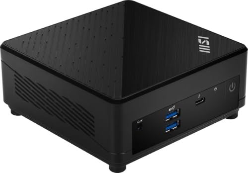 MSI Cubi 5 Mini PC Intel Core Solo, Dos, Modèle Cubi 5 1M-495EU, Graphiques Dédiés